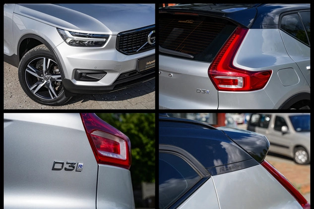 Volvo XC 40 cena 118900 przebieg: 121000, rok produkcji 2019 z Grajewo małe 781